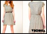 Vestido com cinto