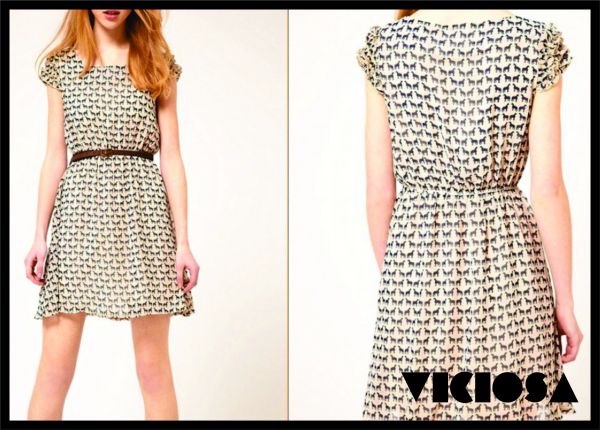 Vestido com cinto